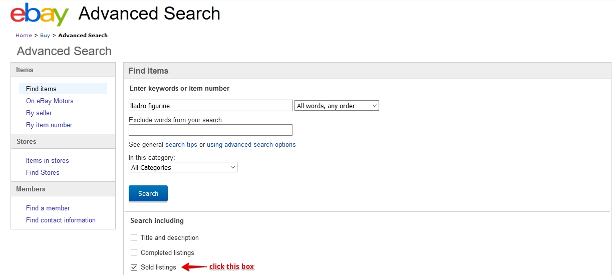 eBay Search
