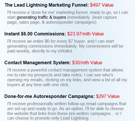 Lead Lightning ‎products