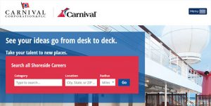 carnival cruise lines work from home jobs