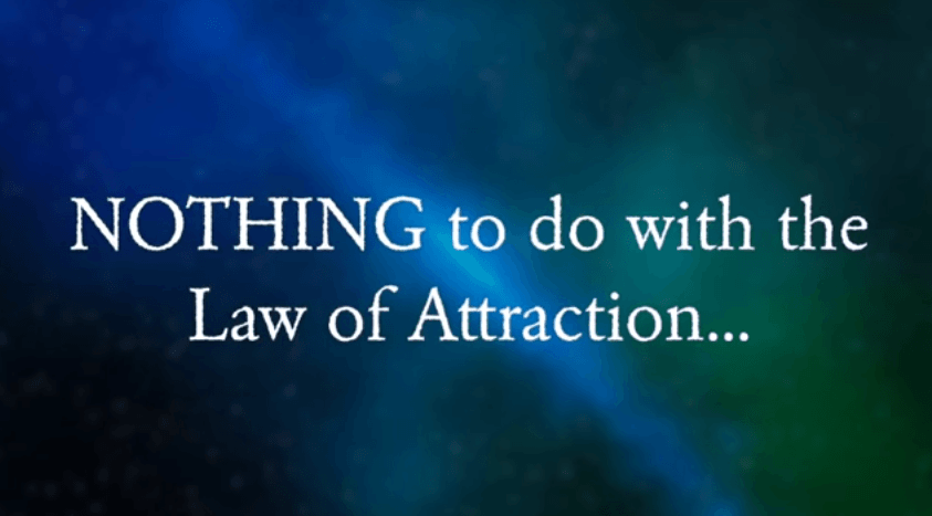 Manifestation Millionaire not law of attraction