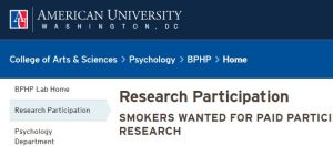 paid psychology research studies online