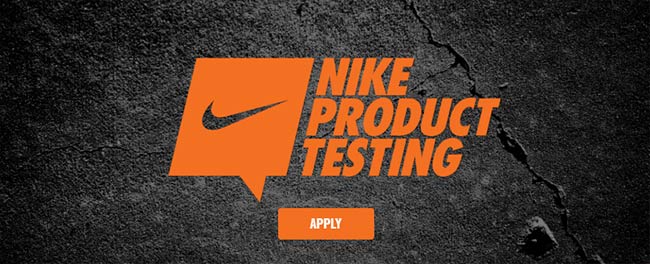 Nike product testers
