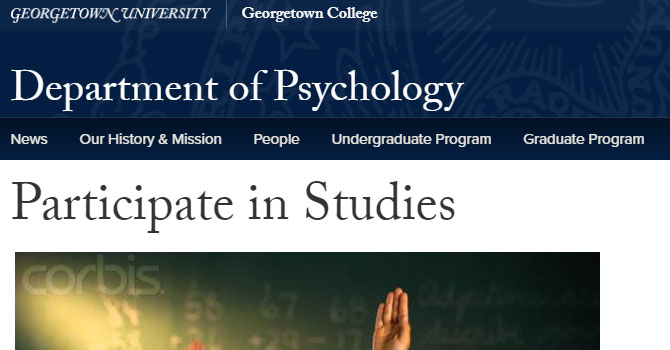Georgetown Research Studies